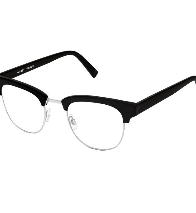 Hayes Eyeglasses In Jetblack For Men